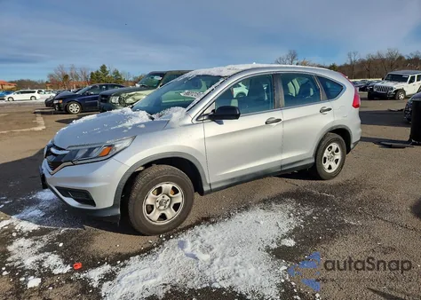 2015 Honda Cr-V Lx z USA, uszkodzony, nr VIN 5J6RM4H30FL126782